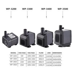 SOBO WP-Series Submersible Water Pump - Image 2