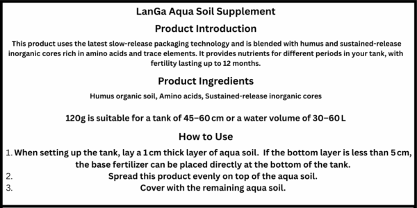 LanGa Aqua Soil Supplement