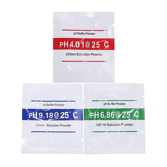 pH Calibration Buffer Powder Sachets